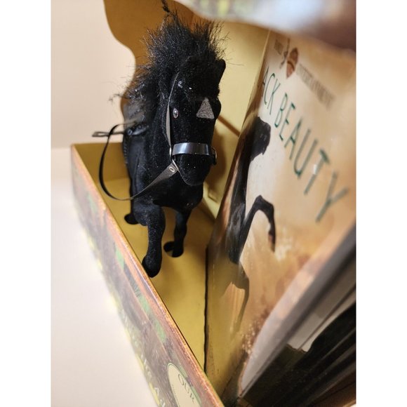 Applause WARNER BROS. BLACK BEAUTY PLAY HORSE & VHS Video GIFT SET NEW IN BOX - Picture 5 of 10